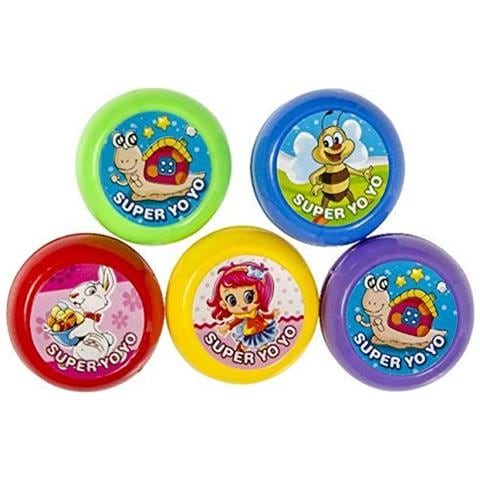 (4460, 6 Pezzi Jojo - Yoyo Con Splendide Immagini Per Bambini Regalo Di Compleanno Give Away Tombola - Foto 1