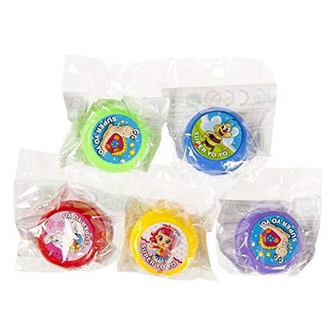 (4460, 6 Pezzi Jojo - Yoyo Con Splendide Immagini Per Bambini Regalo Di Compleanno Give Away Tombola - Foto 2