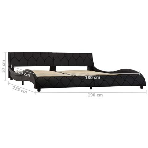 Lettino Prendisole con Cuscino in Polyrattan Nero - Foto 7