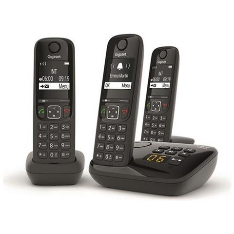 Telefono Fisso Gigaset As690 A Trio Black - Foto 2