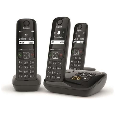 Telefono Fisso Gigaset As690 A Trio Black - Foto 1