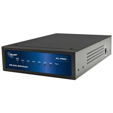 ALL-VPN20 Collegamento ethernet LAN ADSL Nero router cablato - Foto 1