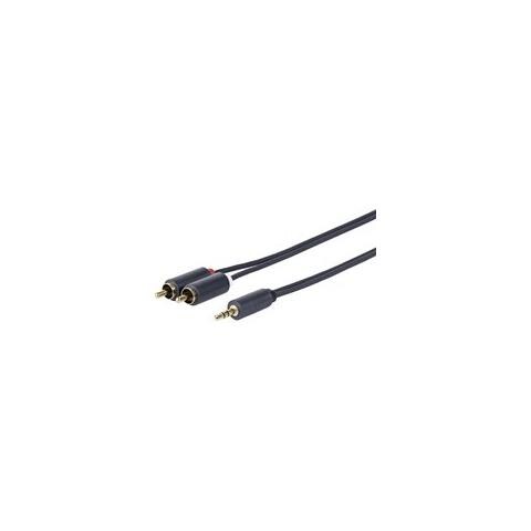 Cavo Audio 3.5mm A RCA Da 22cm - Placcato Oro Per Collegare Smartphone Ad Amplificatori - Foto 11