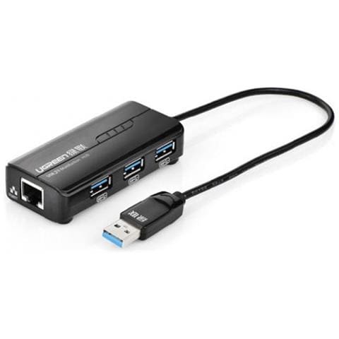 HUB USB 3.0 con adattatore Gigabit Ethernet - Foto 2