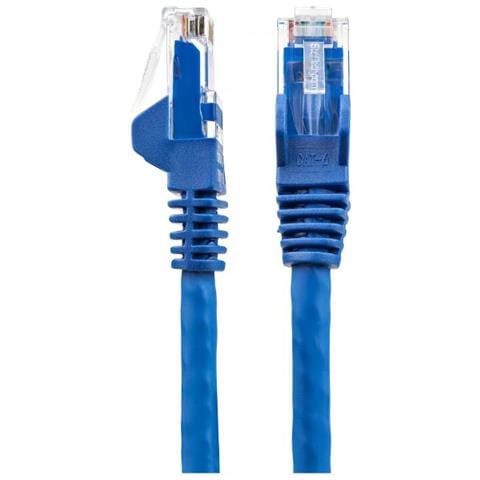 Cavo Ethernet CAT6 da 7 m - LSZH (Low Smoke Zero Halogen) - 10 Gigabit 650MHz 100W PoE RJ45 - Cavo di rete Lan UTP - Cavo patch categoria 6 antigroviglio - CAT 6, Certificazione ETL, 24AWG - Blu - Foto 2
