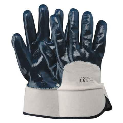 Guanto Cotone /impregnato Nbr Blu Tg. 9 - Foto 3