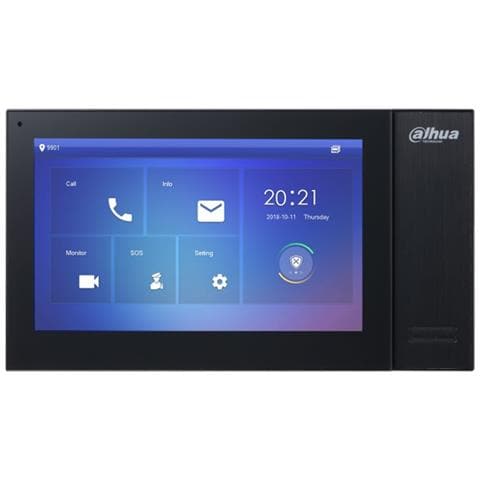 VTH2421FB sistema per videocitofono 17,8 cm (7") Nero - Foto 1