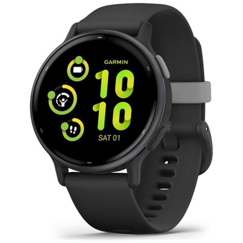 Vivoactive 5 3,05 cm (1.2") AMOLED 42 mm Digitale 390 x 390 Pixel Touch screen Nero Wi-Fi GPS (satellitare) - Foto 1