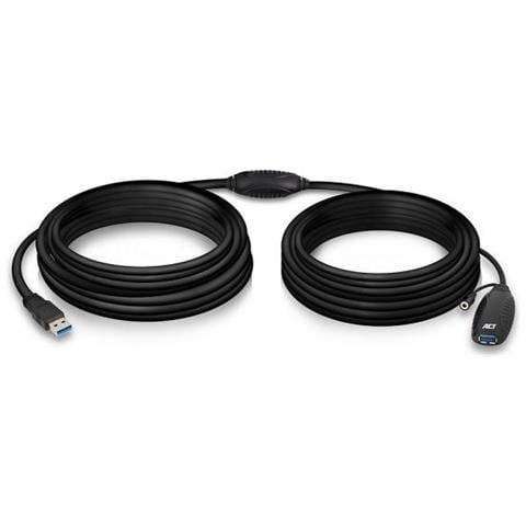 Ac6110 Cavo Usb 10 M Usb 3.2 Gen 1 (3.1 Gen 1) Usb A Nero - Foto 1
