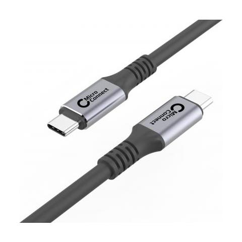Usb3.2cc3 Cavo Usb 3 M Usb 3.2 Gen 2 [3.1 Gen 2] Usb C Nero (premium Usb-c Cable 3m - 20gbps, 100w, Usb 3.2 - Foto 2