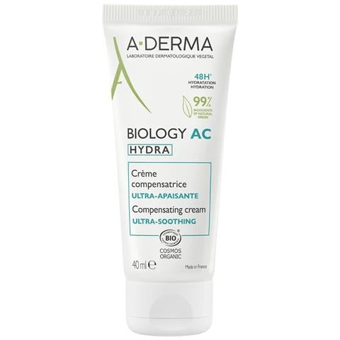 , Biology Ac Hydra, Vegano, Calmante, Quotidiano, Panna, Pelle, 40 Ml - Foto 3
