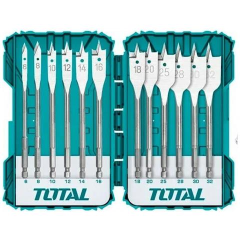 Set Di Foratura Per Legno Da 12 Pezzi, Serie Industrial (tacsdl1201) - Foto 2