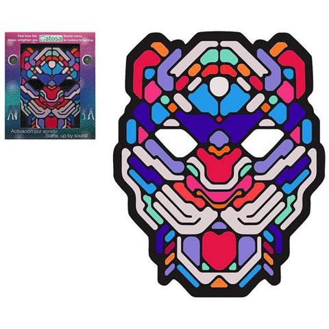 Maschera Led Leopardo - Foto 1
