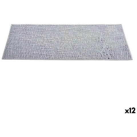 Sottopentola Argentato Plastica (45 X 0,01 X 30 Cm) (12 Unità) - Foto 1