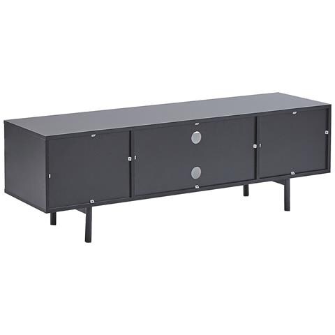 Mobile Tv Legno Chiaro E Nero Salina - Foto 2