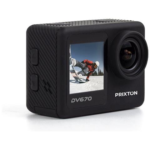 Action Camera DV670 a Doppio Schermo da 4K Wi-Fi Colore Nero - Foto 2
