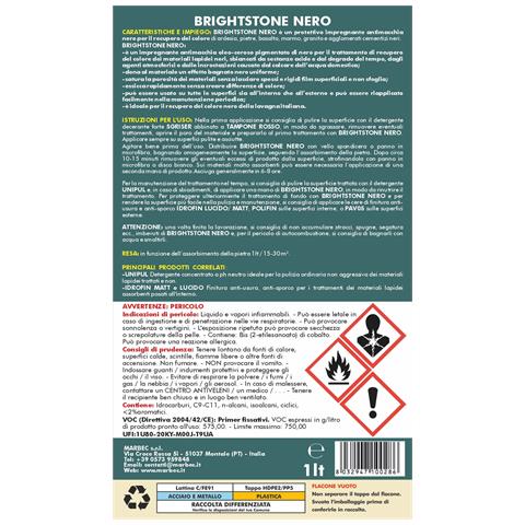 Brightstone Nero 1ltx6pz - Cera Per Ardesia Nera E Pietre - Foto 2