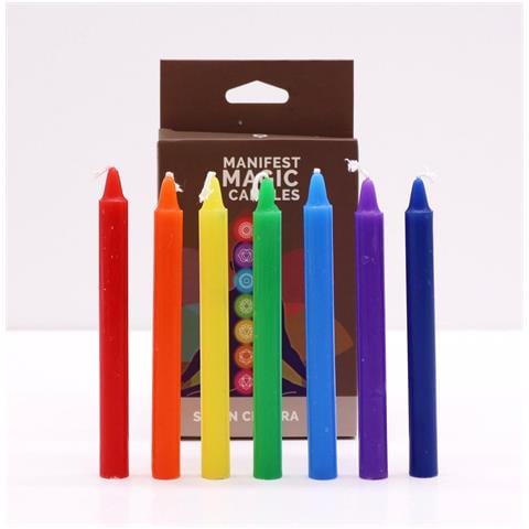 Set 7 Candele Incantesimo - 7 Chakra - Foto 3