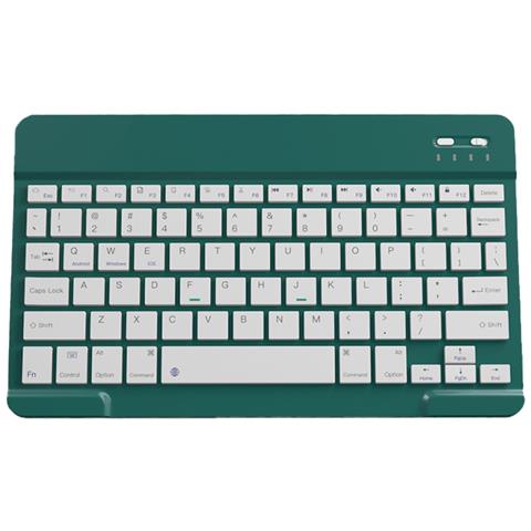 Tastiera Bluetooth Wireless - 10 Pollici Ricaricabile - Verde Scuro - Foto 1