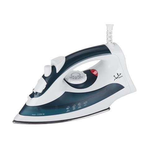 Ferro a Vapore PL120 Piastra in Acciaio Inossidabile Potenza 2200 W Colore Blu Bianco - Foto 1