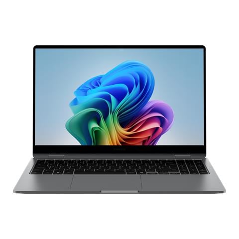 Galaxy Book5 360 Copilot+ PC Intel Core Ultra 7 256V Computer portatile 39,6 cm (15.6") Touch screen Full HD 16 GB LPDDR5x-SDRAM 512 GB SSD Wi-Fi 7 (802.11be) Windows 11 Home Grigio - Foto 1