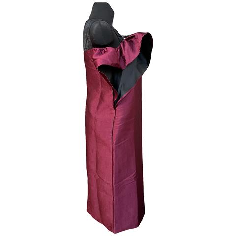 Abito Al Ginocchio Comodo Elegante Da Sera Elegante Rosso Taglia 36 - Foto 2