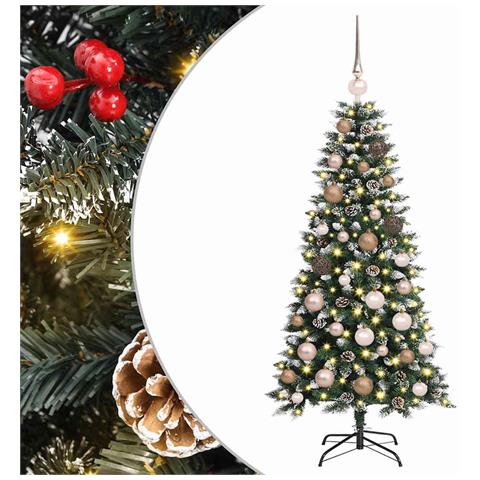 Albero di Natale artificiale Verde 120 cm PVC - Foto 1
