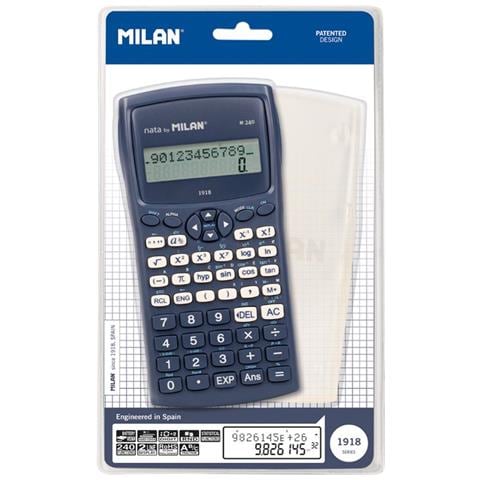 M-240 calcolatrice Desktop Calcolatrice scientifica Blu - Foto 2