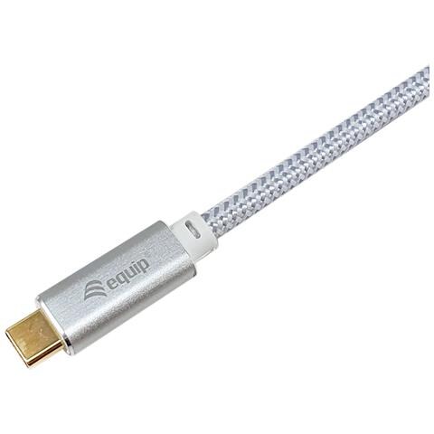 128360 Cavo USB 3.2 Gen 2 da C a C, M /M, 3,0 m, PD 100W, 4K / 60Hz, 10Gbps, bianco - Foto 2