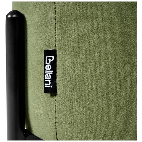 Pouf Contenitore Wenona Velluto Verde Scuro - Foto 7