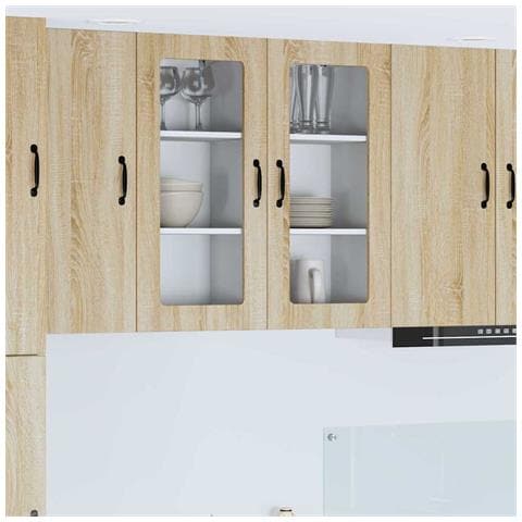 Pensile cucina Rovere Sonoma 40 x 31 x 80 cm Legno multistrato - Foto 2