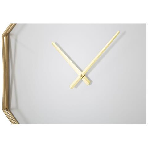Orologio Da Parete Vkh281-oro-metallo-56x6,5x56 Cm - Foto 2