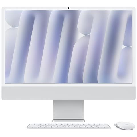 iMac M M4 59,7 cm (23.5") 4480 x 2520 Pixel PC All-in-one 24 GB 256 GB SSD macOS Sequoia Wi-Fi 6E (802.11ax) Argento - Foto 1