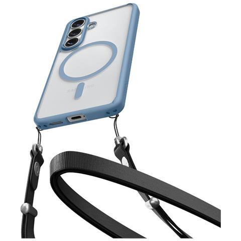 Custodia Samsung Galaxy S26+ Compatibile Con Magsafe, Trasparente Di Colore Blu Spigen - Foto 7