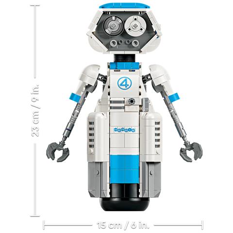 | Marvel 76339 I Fantastici Quattro H.E.R.B.I.E. Action Figure di Robot Giocattolo da Collezione, Regalo per Bambini 10+ - Foto 2