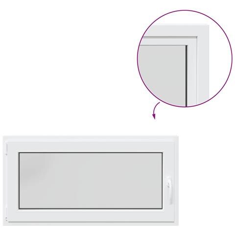 Finestra per Soffitta RISOR 50 x 55 cm PVC e Vetro - Foto 1