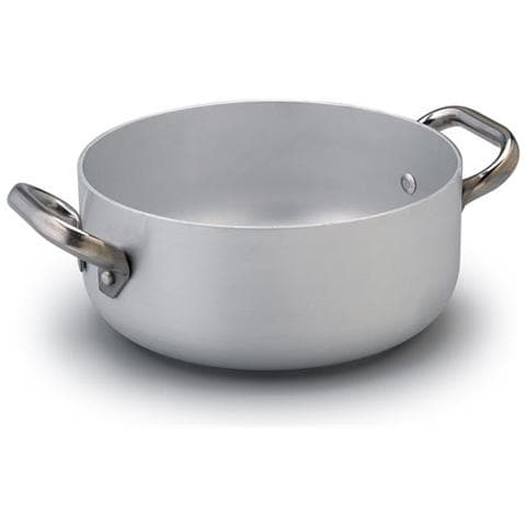 Casseruola 2 Maniglie ad Induzione Diametro 24 cm - Linea Alluminio Induzione 8 mm - Foto 1