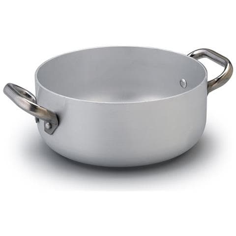 Casseruola 2 Maniglie ad Induzione Diametro 24 cm - Linea Alluminio Induzione 8 mm - Foto 4