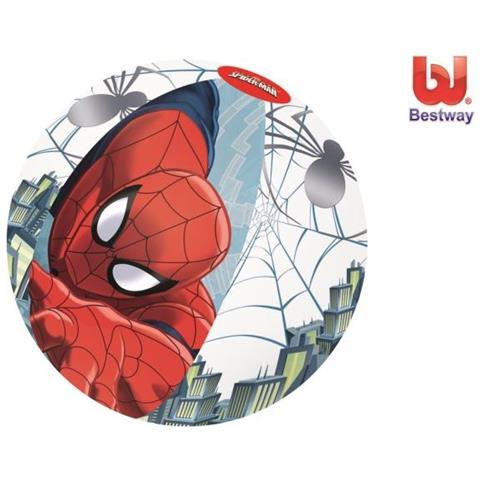 Pallone Mare Spicchi Spiderman, 51 Cm, Rosso - Foto 2