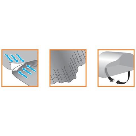 Adattatore per Filtro Olio Tubo in Acciaio Inox Intrecciato in Nylon Romsion Kit di Raffreddamento dellolio a 13 File