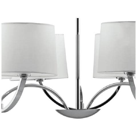 Lampadario Astoria Cromo 6xe27 82x46cm - Foto 1
