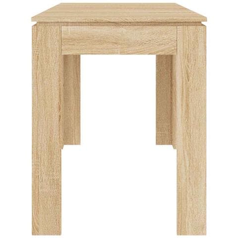 Tavolo da Pranzo Rovere Sonoma 120x60x76cm in Legno Multistrato - Foto 8