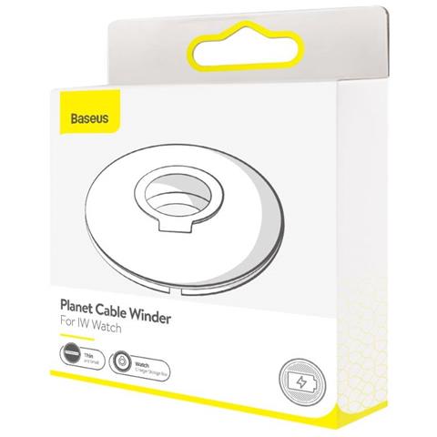 Caricabatterie Wireless Strumento Planet Argano Del Cavo Per La Serie Di Iwatch 1-5 Nero (acslh-01)  - Foto 1