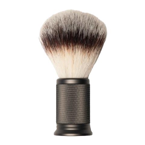 , Accessories No. 734 Vintage, Fibra Artificiale, Pennello Da Barba Per Il Viso, Metallo Antracite - Foto 2