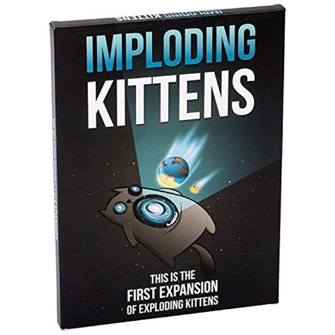 Set Di Espansione Imploding Kittens - Giochi Di Società Facili Per Tutta La Famiglia - Giochi Di Carte Per Adulti, Adolescenti E Bambini - Componente Aggiuntivo Da 20 Carte - Foto 1