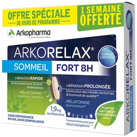 Sonno Forte 8: 30 Compresse Arkorelax - Foto 1