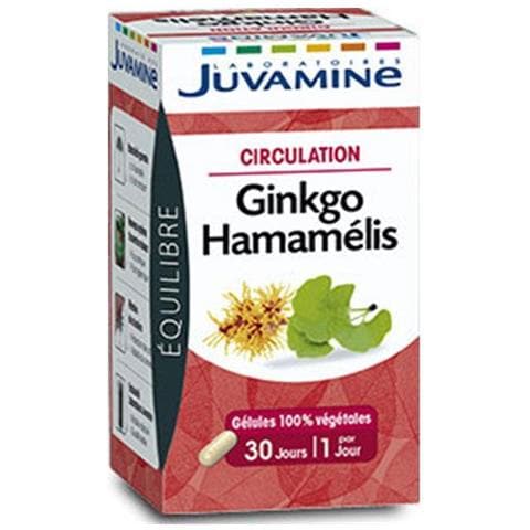 Ginkgo Hamamelis Circulation 30 Gélules - Foto 1