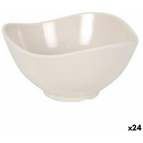 Ciotola Per Aperitivi La Mediterránea Melammina Bianco Brillante 11,5 X 6 Cm (24 Unità) - Foto 1