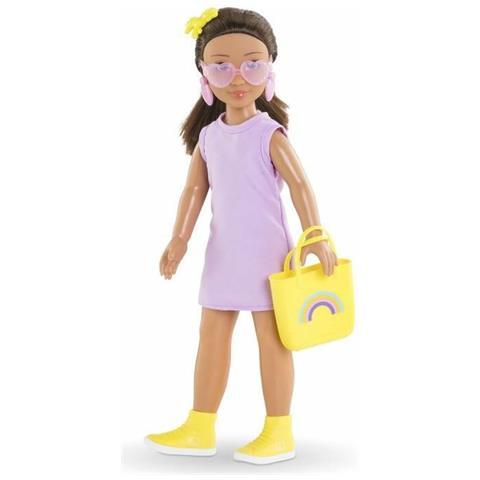 Bambola Corolle Monica Borsetta A Mano - Foto 1