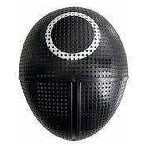 Maschera Squid Game Nero Cerchi - Foto 1